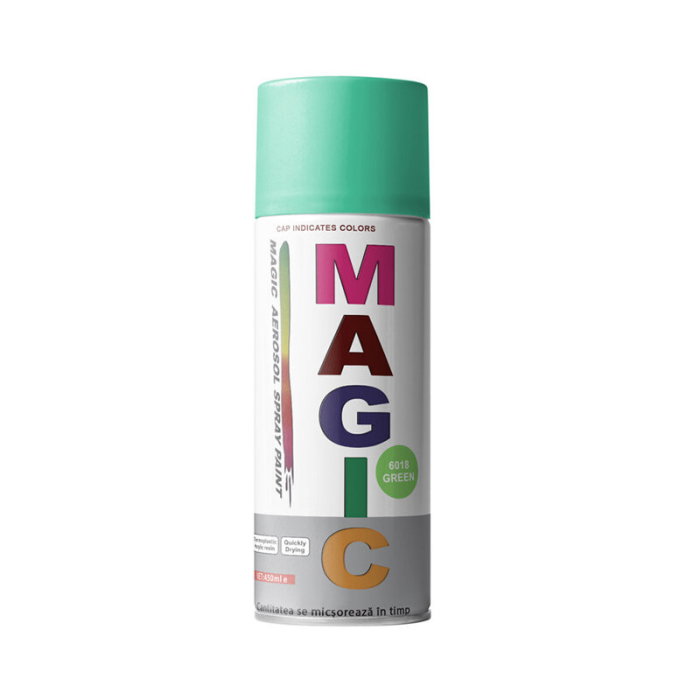 Magic - Vopsea spray Verde 6018 450 ml [1]