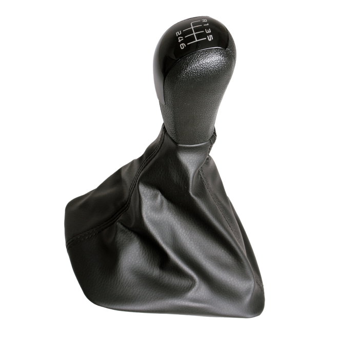 Manson cu nuca schimbator compatibil Skoda Octavia II 2004-2011 6 viteze, nuca neagra [2]