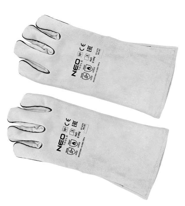 Manusi lungi de sudura cu fir de Kevlar [4]