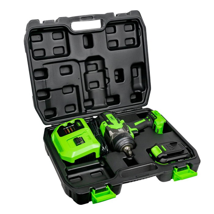 MASINA DE INSURUBAT CU IMPACT PE ACUMULATOR DE 1/2" CU VALIZA [3]