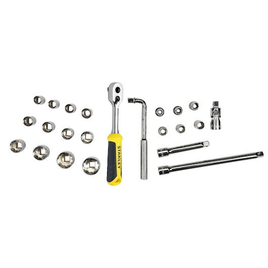 Modul de chei tubulare STANLEYr TRANSMODULE SYSTEMtm de 1/2 in., 12 puncte, 23 buc. [2]