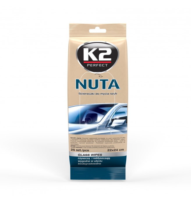 NUTA - servetele umede pt. geamuri 25buc/set [1]
