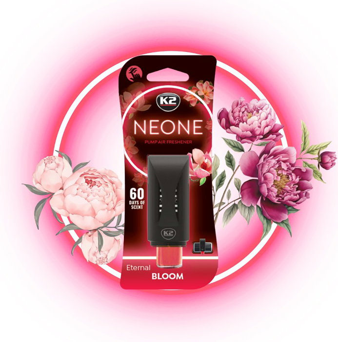 Odorizant auto grila ventilatie Puf-Puf K2 Neone Eternal Bloom [2]