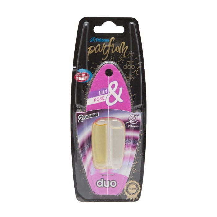 Odorizant auto Paloma Parfum Duo Lily and Rose - 2x3 ml [2]