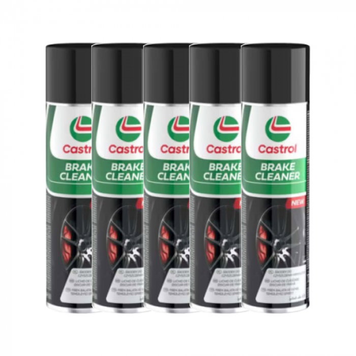 Pachet 5 bucati spray Castrol pentru curatat frane 500ml [1]