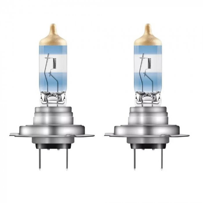 Pachet Premium: 2 Becuri Halogen H7 Osram Night Breaker 220% + Kit Protecție Montaj (CADOU) [2]