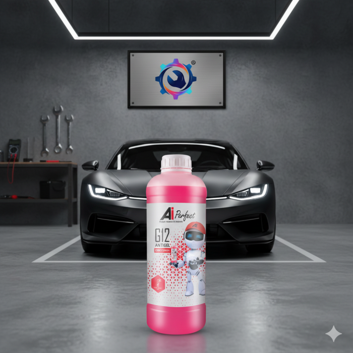 Antigel Concentrat AiPerfect G12 - 1 Litru, OAT (VW TL 774-F, Culoare Roșu/Roz) [2]