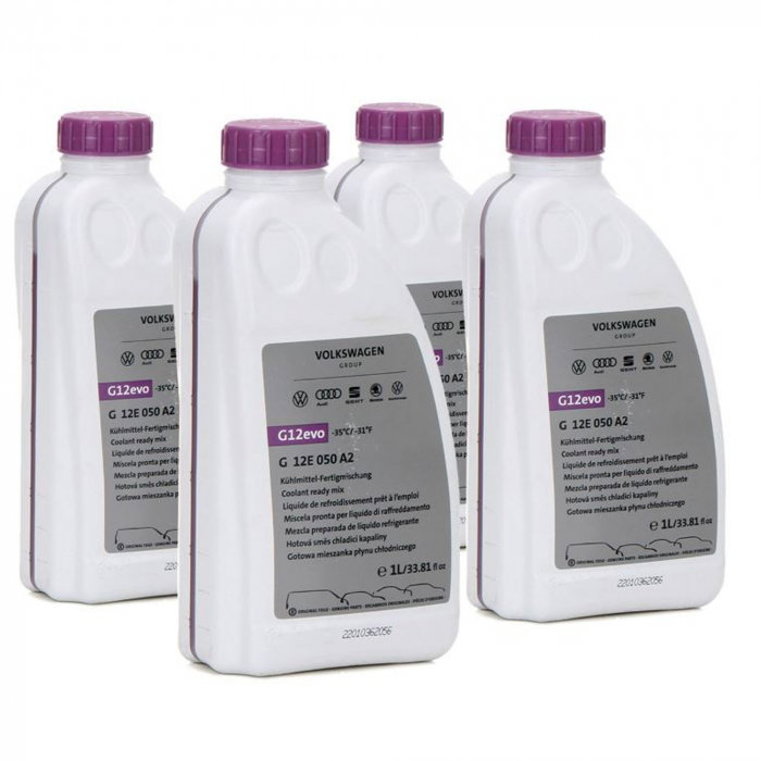 Pachet 4 litri Antigel G12 roz VW TL 774-L preparat -35 grade [1]