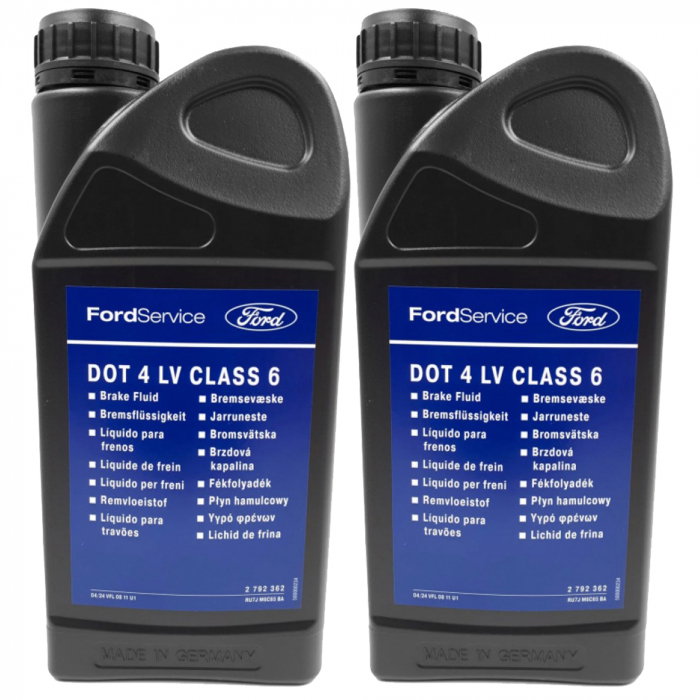 Pachet 2 litri Lichid de frana Ford DOT 4 LV Class 6 [1]