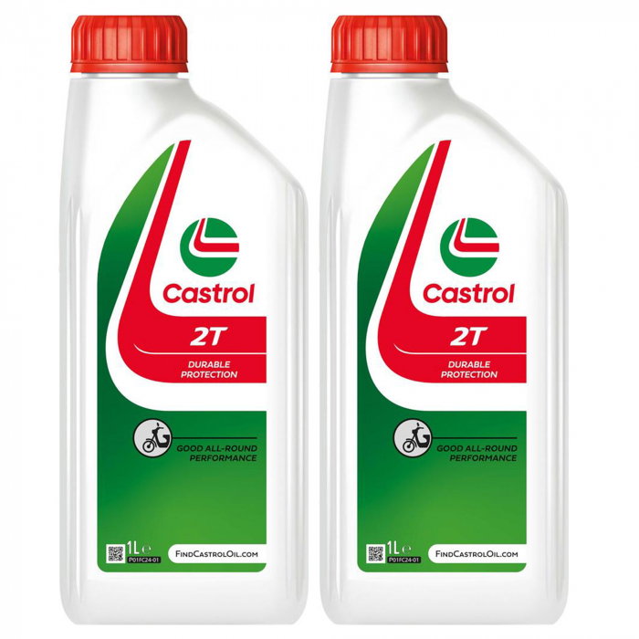 Pachet 2 litri ulei Castrol 2T pentru amestec [1]