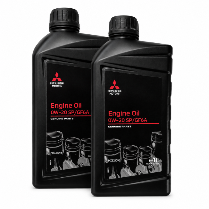 Pachet 2 litri Ulei Motor Original Mitsubishi MZ320915 0W-20 Full Synthetic [1]