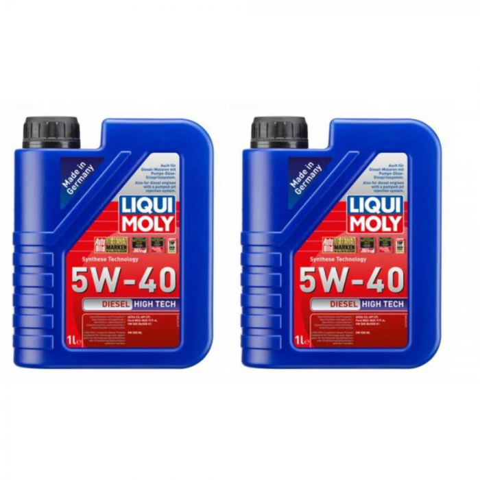 Pachet 2 litri Ulei Semisintetic Liqui Moly Diesel Hightech 5W40 [1]