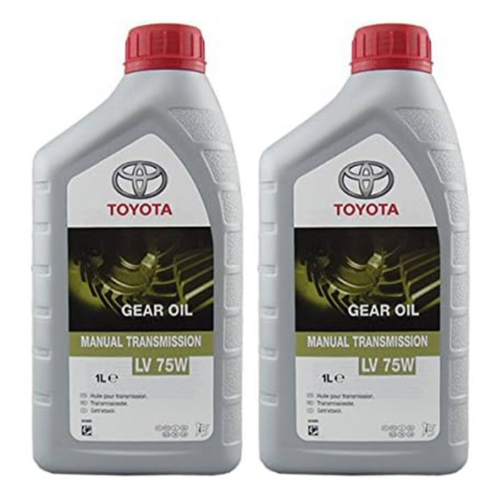 Pachet 2 litri Ulei Toyota pentru transmisie manuala LV 75W [1]