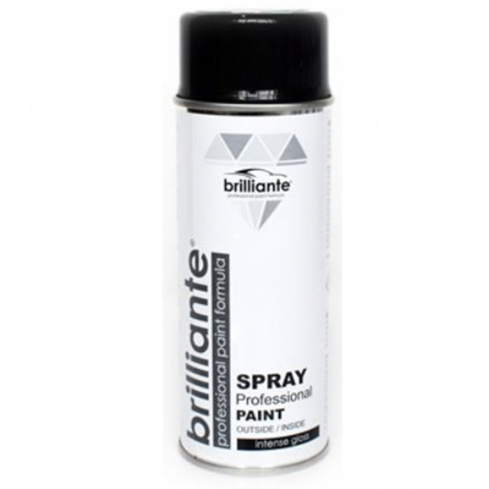 Vopsea Spray Brilliante Negru Trafic Lucios RAL 9017 400 ml [1]