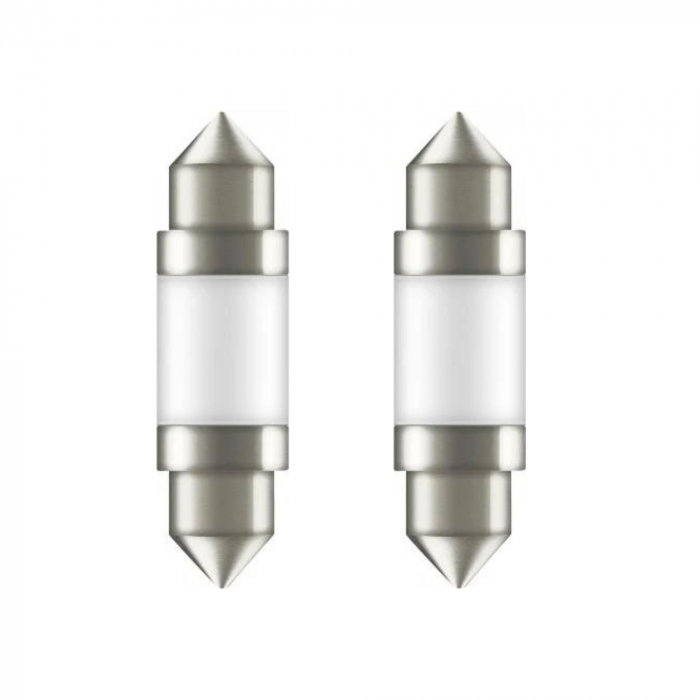 Pachet 2 becuri auxiliare LED C5W 36 MM Osram blister 6000K white [1]