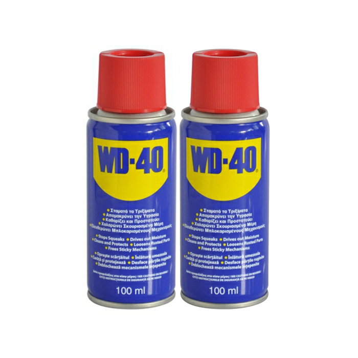 Pachet 2 x Spray Lubrifiant Multifunctional WD40 100 ml [1]
