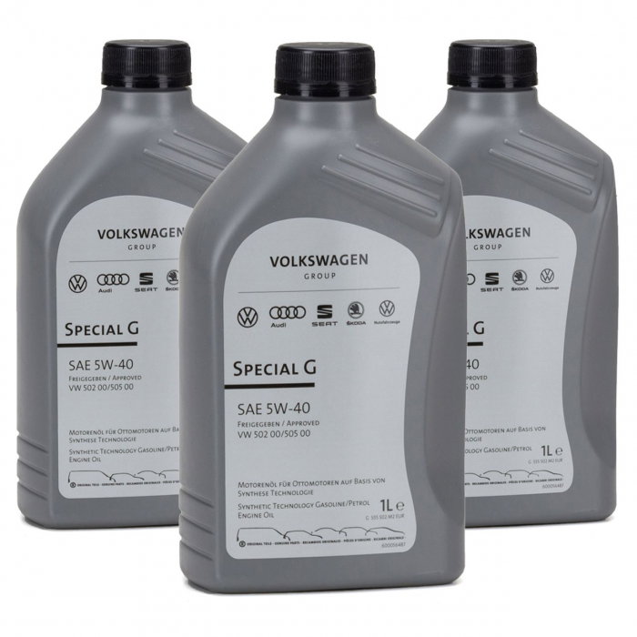Pachet 3 litri Ulei sintetic Volkswagen Special G (benzina) 5W40 [1]