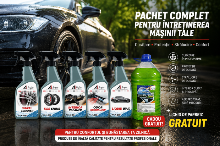 Pachet Detailing Complet AI Perfect – 5 Soluții Premium + CADOU Lichid Parbriz Vara Anti-Insecte 5L [1]
