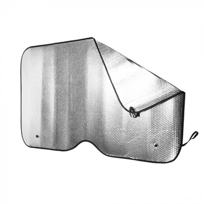 Parasolar auto din aluminiu pentru parbriz 130x80 cm [1]