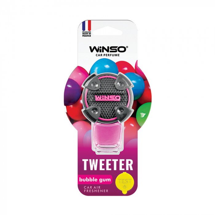 Parfum auto Winso Tweeter Bubble Gum 8 ml [1]
