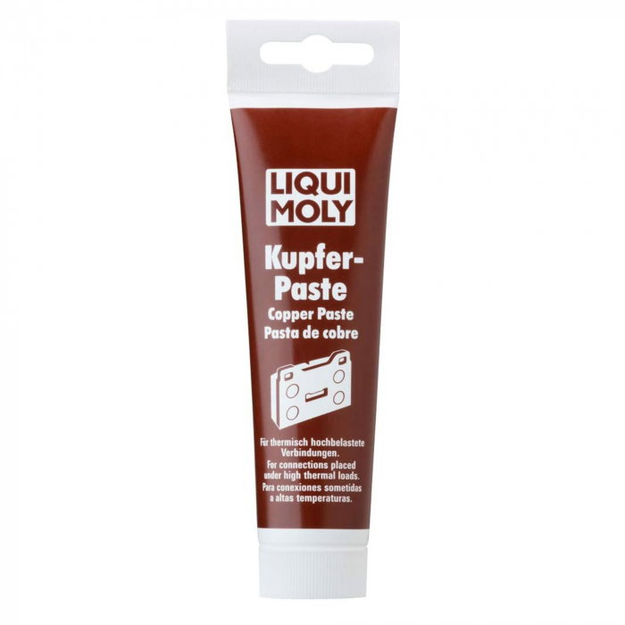 Pasta Liqui Moly pentru imbinari solicitate termic, pe baza de cupru, 100 gr [1]