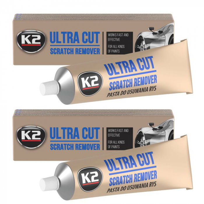 Pachet 2 x pasta polish K2 Ultra Cut pentru vopsea 100g [1]