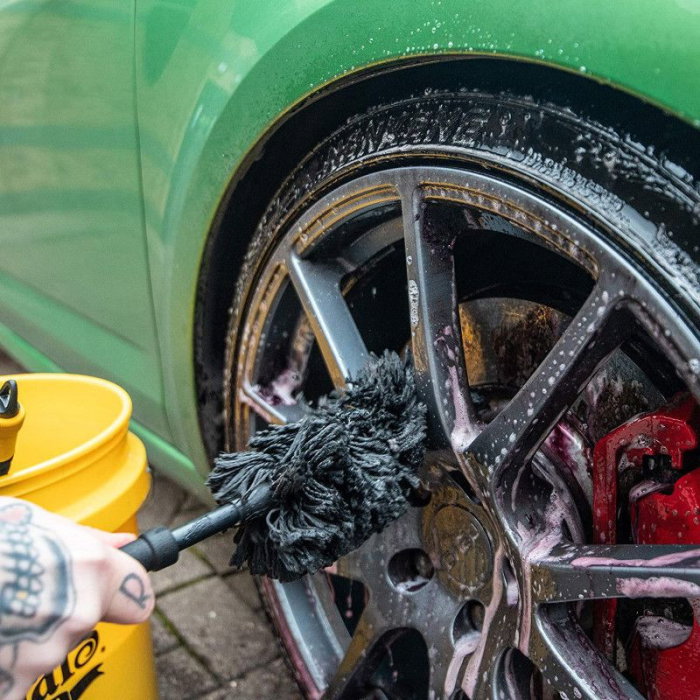 Perie Curatare Jante Aliaj Meguiars Supreme Microfibre Wheel Brush L [4]