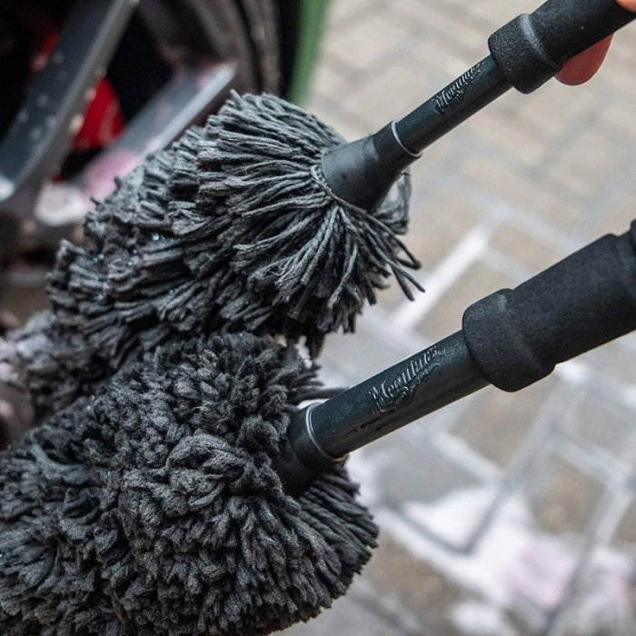 Perie Curatare Jante Aliaj Meguiars Supreme Microfibre Wheel Brush M [6]