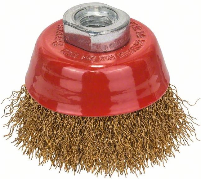 Perie de sarma ondulata 70 cu invelis din alama [1]