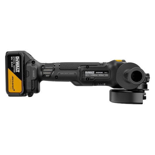 Polizor unghiular, cu motor fara perii DEWALTr x McLaren F1 Team 18V XRr 125 mm - 2 x 5Ah [5]