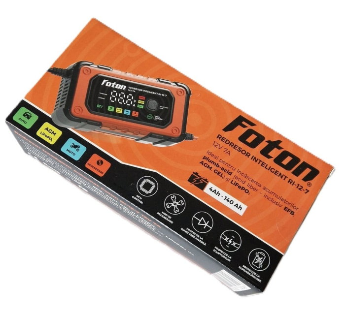 Redresor baterie cu desulfatare Foton RI-12-7 [3]