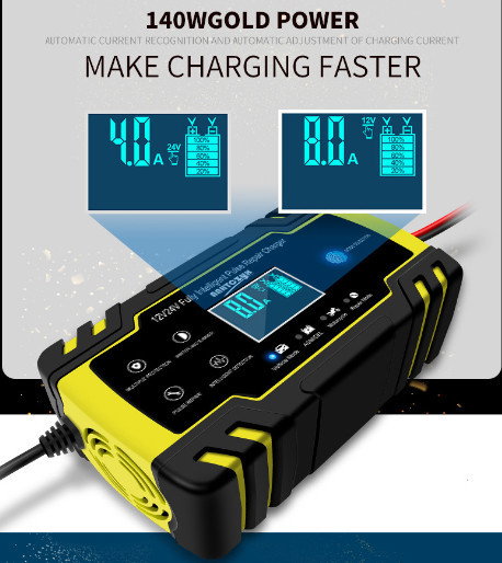 Redresor inteligent Foton RI-1224-8 cu desulfatare - 12V/8A 24V/4A [2]