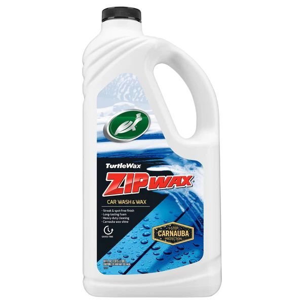 Sampon auto cu ceara carnauba ZipWax TURTLE WAX 1L [1]
