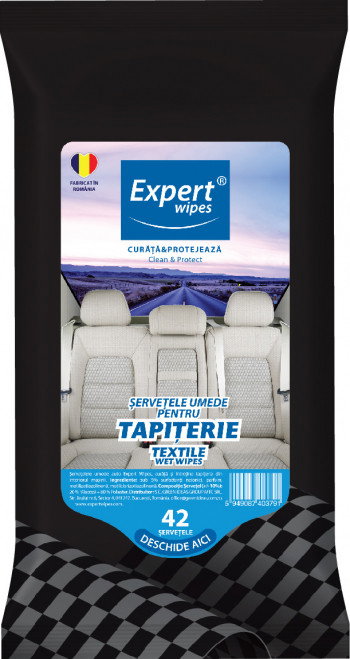 Servetele umede pentru tapiterie Expert Wipes 42 servetele [1]