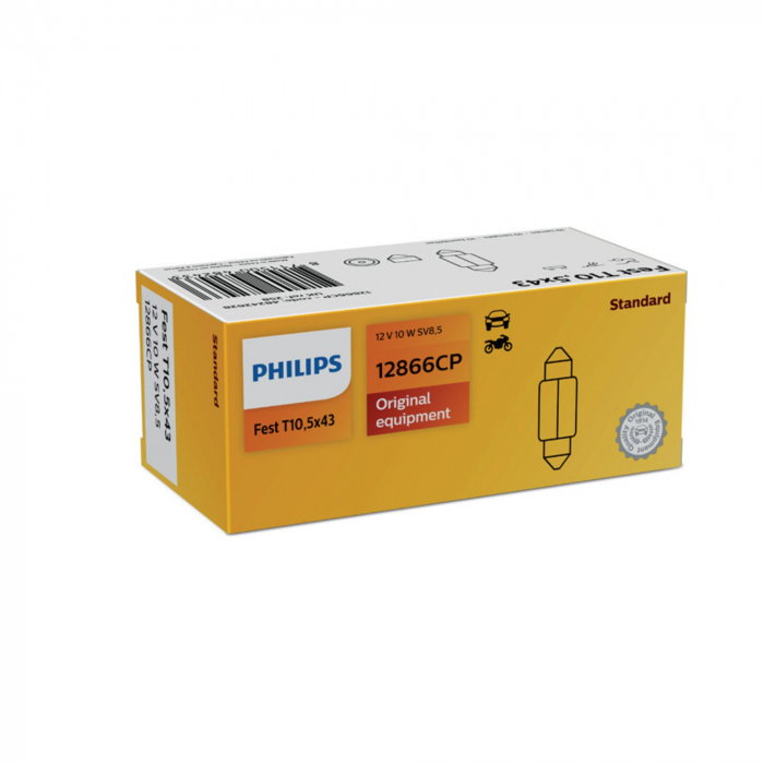 Set 10 Becuri Bord SV8.5 12V Philips [1]