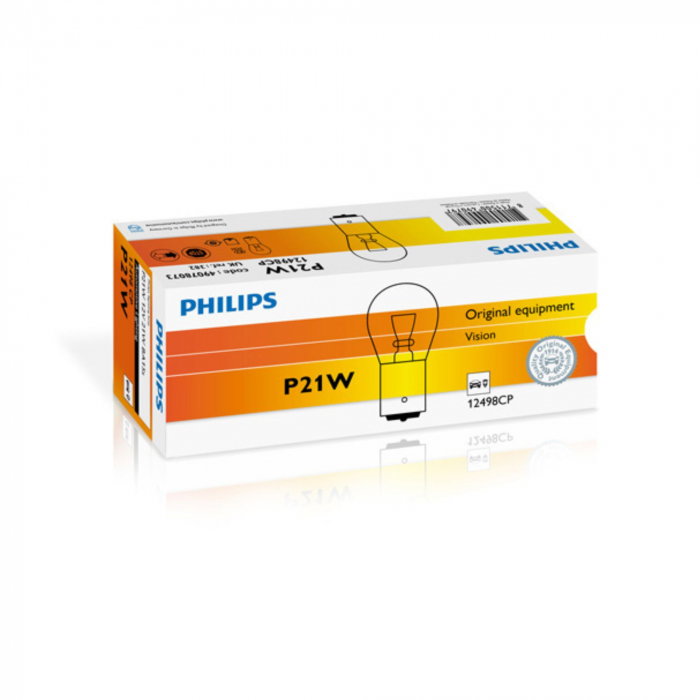 Set 10 Becuri Semnalizare P21W 12V Philips [1]