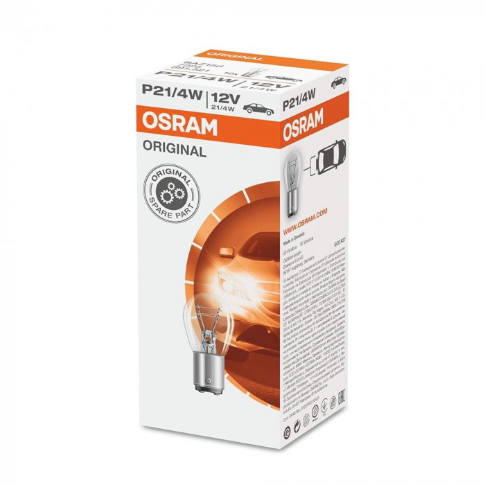 Set 10 becuri P21/4W 12V Osram, Original [1]