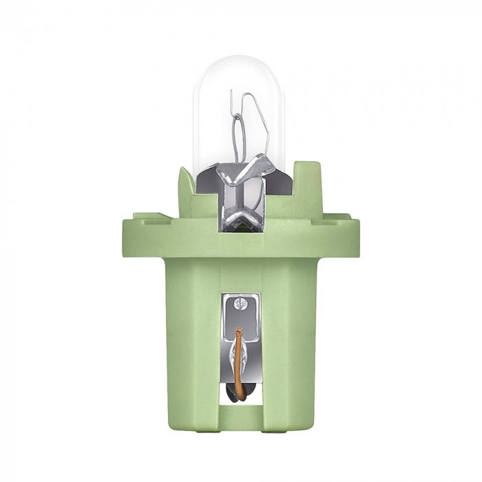 Set 10 Becuri Bord BX8.5D, Soclu Verde Deschis 12V 2W, Osram [3]