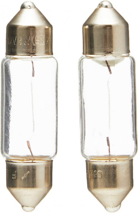 Set 2 bec C5W Philips 12V Festoon Vision blister [2]