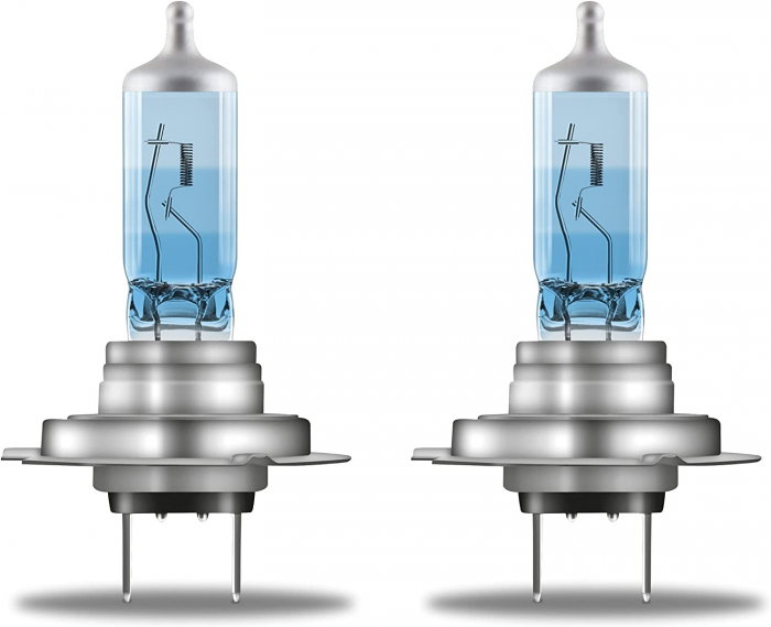 Set 2 Becuri Halogen OSRAM Cool Blue Intense H7, 12V, 55W – 5000K, +100% Luminozitate [2]