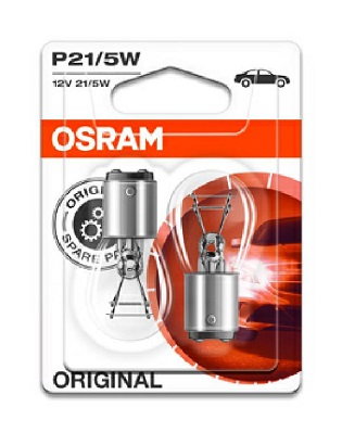 Set 2 becuri P21/5W 12V Osram Original Blister [1]