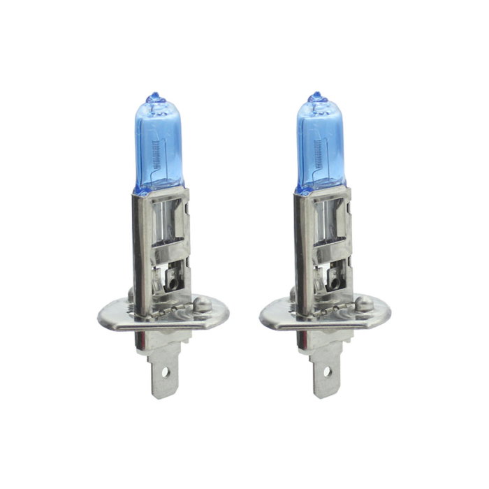 Set 2 Becuri Auto Halogen H1 Carguard Long Life, +100% Intensitate, Efect Alb Xenon, 12V, 55W [1]