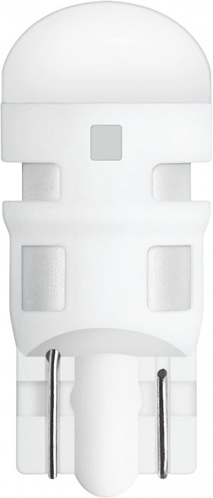 Set 2 becuri auxiliare LED W5W 12V Osram Red Blister 6000K [2]