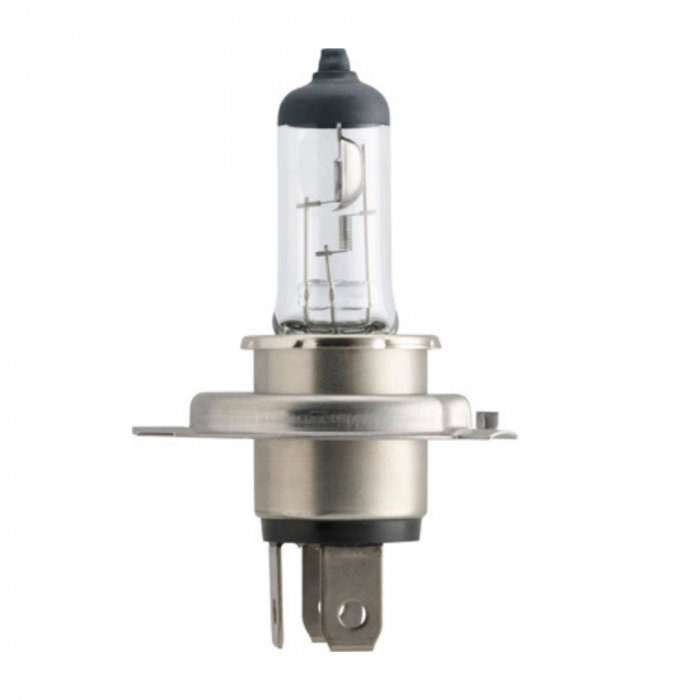 Set 2 Becuri Far H4 60/55W 12V Vision Plus (Cutie) Philips [2]