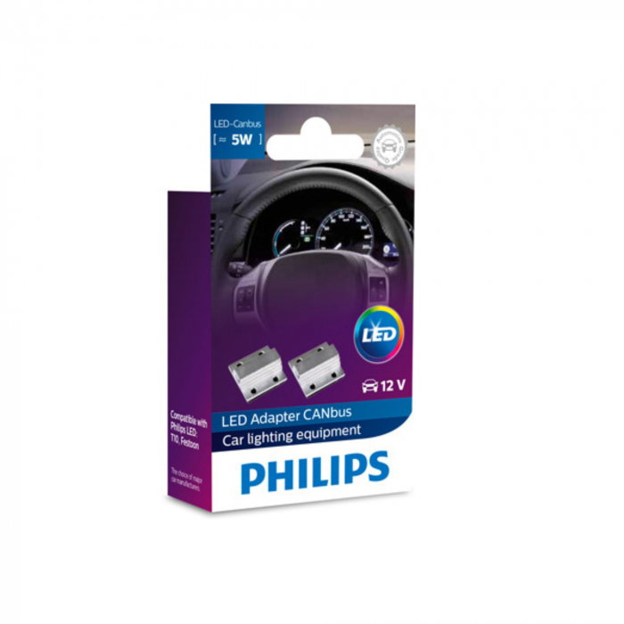 Set 2 Cablaj Led Canbus Control 12V 5W  Philips [1]