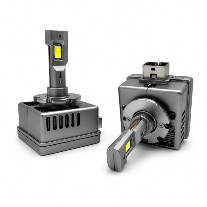 Set 2 becuri LED Hilmann D1S 55W 5200 lm CAN-BUS fara omologare [1]