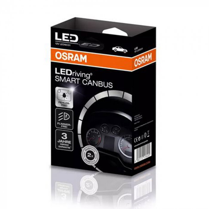 Set 2 Anulatoare Eroare OSRAM LEDriving SMART CANBUS (LEDSC01) – Accesoriu Original LED Retrofit [1]