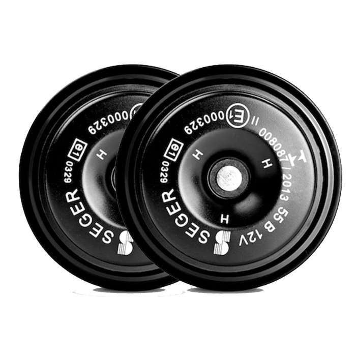 Set 2 claxoane electromagnetice, ton inalt si ton jos, 12V 3.5A+3.5A [1]