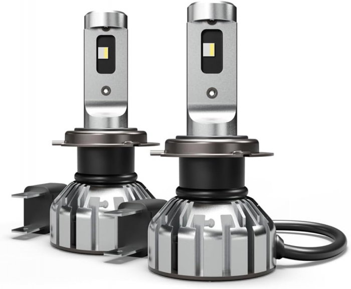 Set 2 H7 Osram Night Breaker Smart LED omologare RAR Street Legal +330% [2]