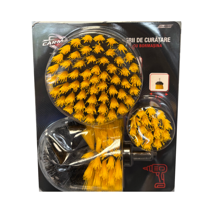 Set 3 perii curatat tapiteria Carmax [2]